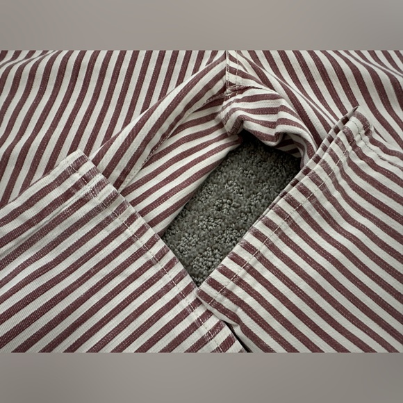 Madewell The High-Rise Slim Boyjean in Luca Stripe - Size 26 - Picture 6 of 16